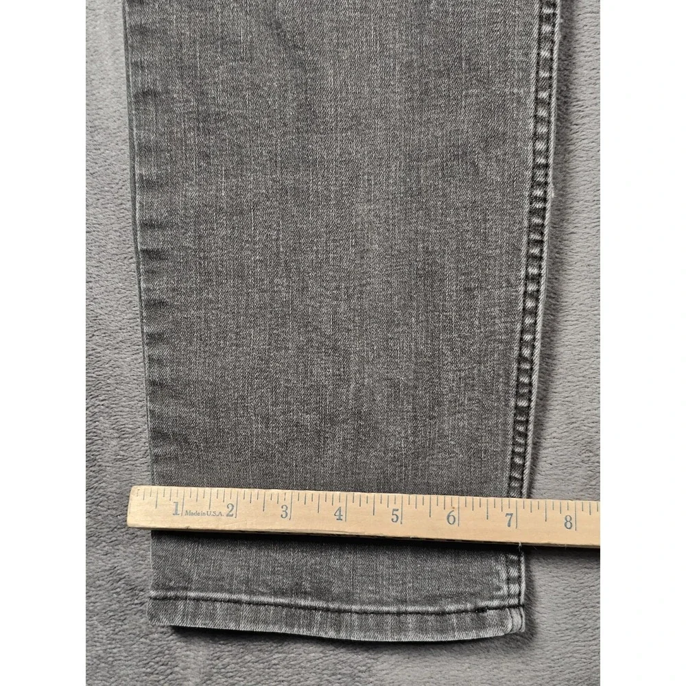 L.L.Bean BeanFlex Classic Fit‎ Jeans 32x28 Black Stretch Straight Leg 511182